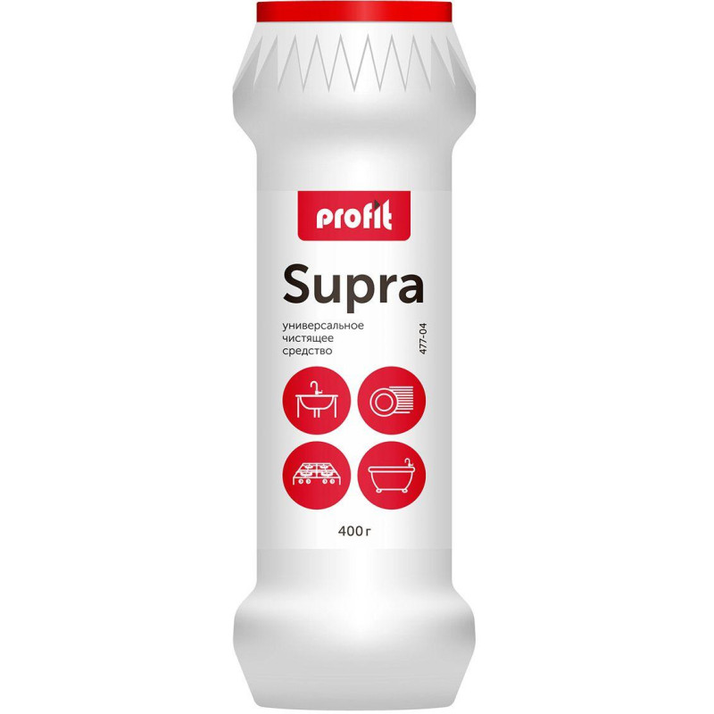 Профхим от пригаров абразив. чист. и обезжир. с хлор PROFIT/SUPRA, 0,4кг
