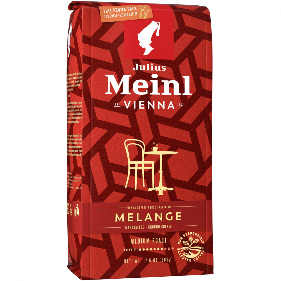 Кофе молотый Julius Meinl Vienna Melange, 500гр