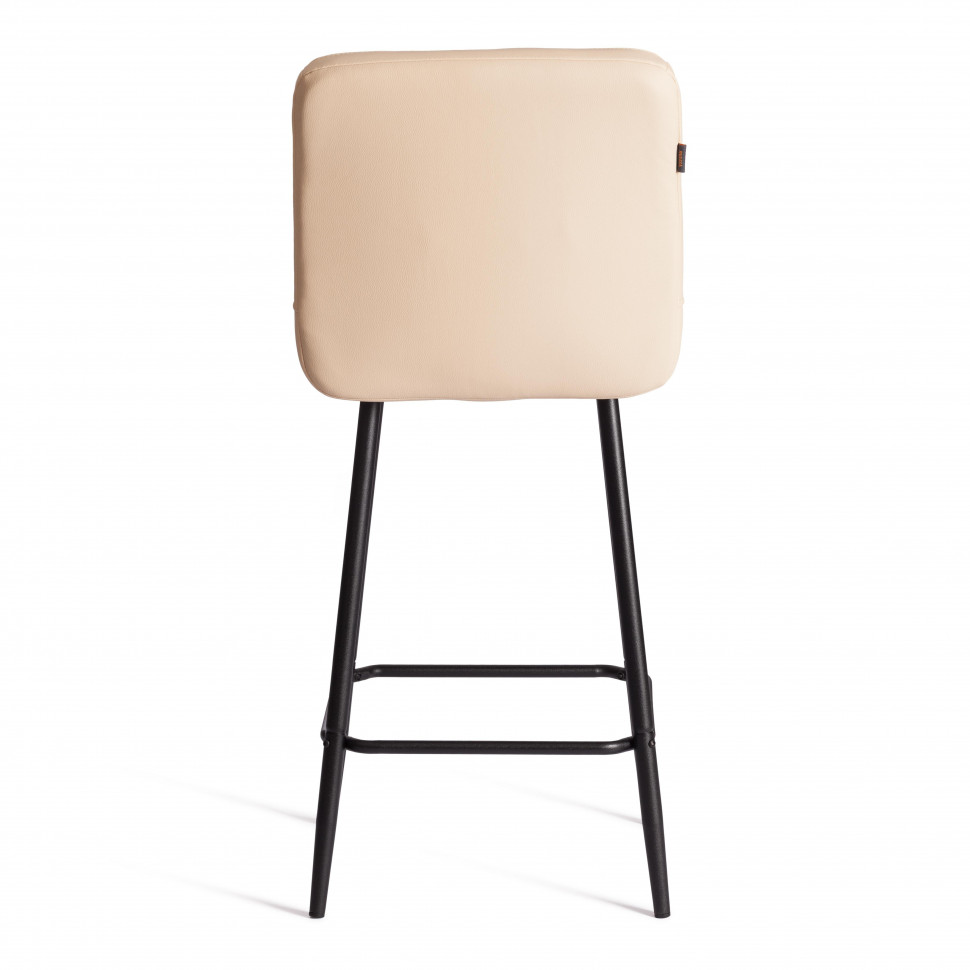 Полубарный стул  Medeo/Медео экокожа , бежевый, 42х56х102 см