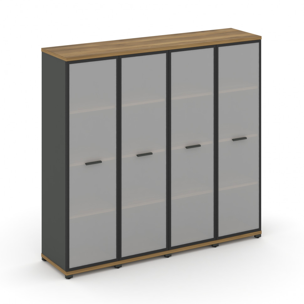 Concept Шкаф 4 узкие секции, 4 ниши CN.STU-446 RMB A Сандал Янтарный/Антрацит/Металл Антрацит/Сатин Concept Шкаф 4 узкие секции, 4 ниши CN.STU-446 RMB A Сандал Янтарный/Антрацит/Металл Антрацит/Сатин