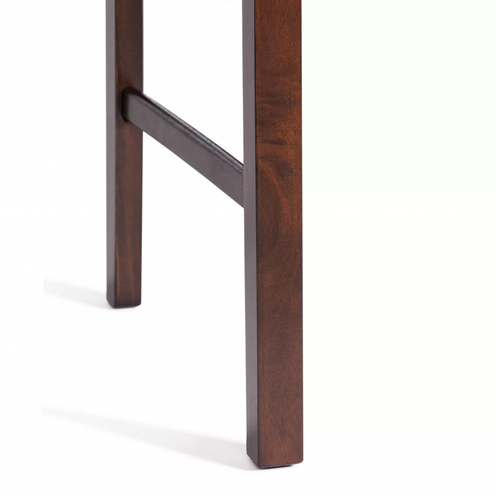 Стул обеденный Хадсон/Hudson дерево гевея/МДФ, темный орех, ткань кор.-зол. 1505-9, 44х42х89см