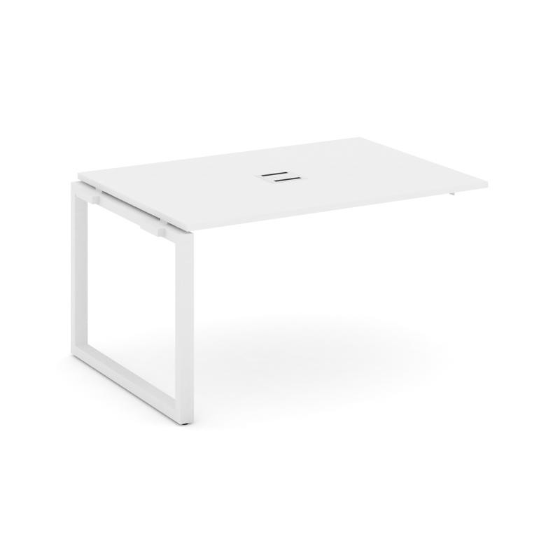 Style Project Проходной наб. элем. перег. стола SN-59O.NSPRG-002 Белый/Металл Белый 1180*980*750