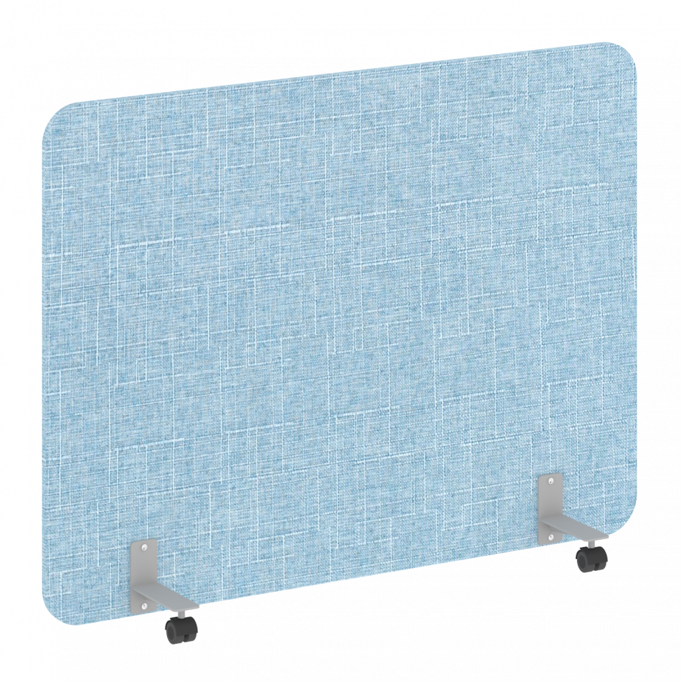 R-line soft Перегородка на металлических опорах, на роликах AP.R-160-120 Romeo 09/Металл Серый 1600*