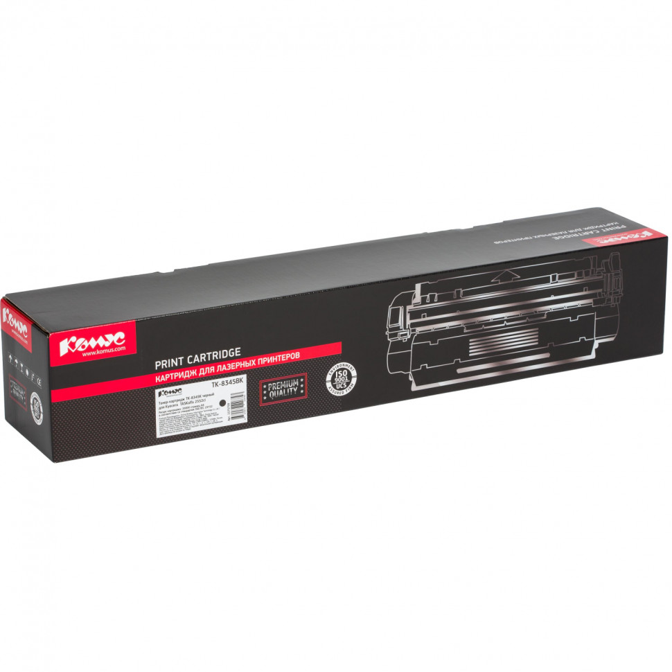 Тонер-картридж КОМУС TK-8345K чер. для Kyocera 2552ci