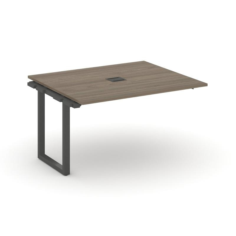 Style Project Проходной наб. элем. перег. стола SN-59O.NSPRG-033 Вяз Благородный/Металл Антрацит 138