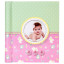 Фотоальбом BRAUBERG "Sweet Dreams" 20 магнитных листов, 23х28 см, спираль, розовый, 391150