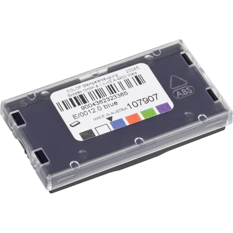 Подушка штемпельная сменная E/0012(E/4912) синяя, для Trodat 4912, 4912/DB