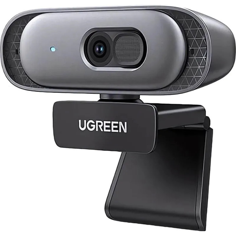 Веб-камера UGREEN CM778 (35626) USB HD Camera 2K@30FPS цв. серый
