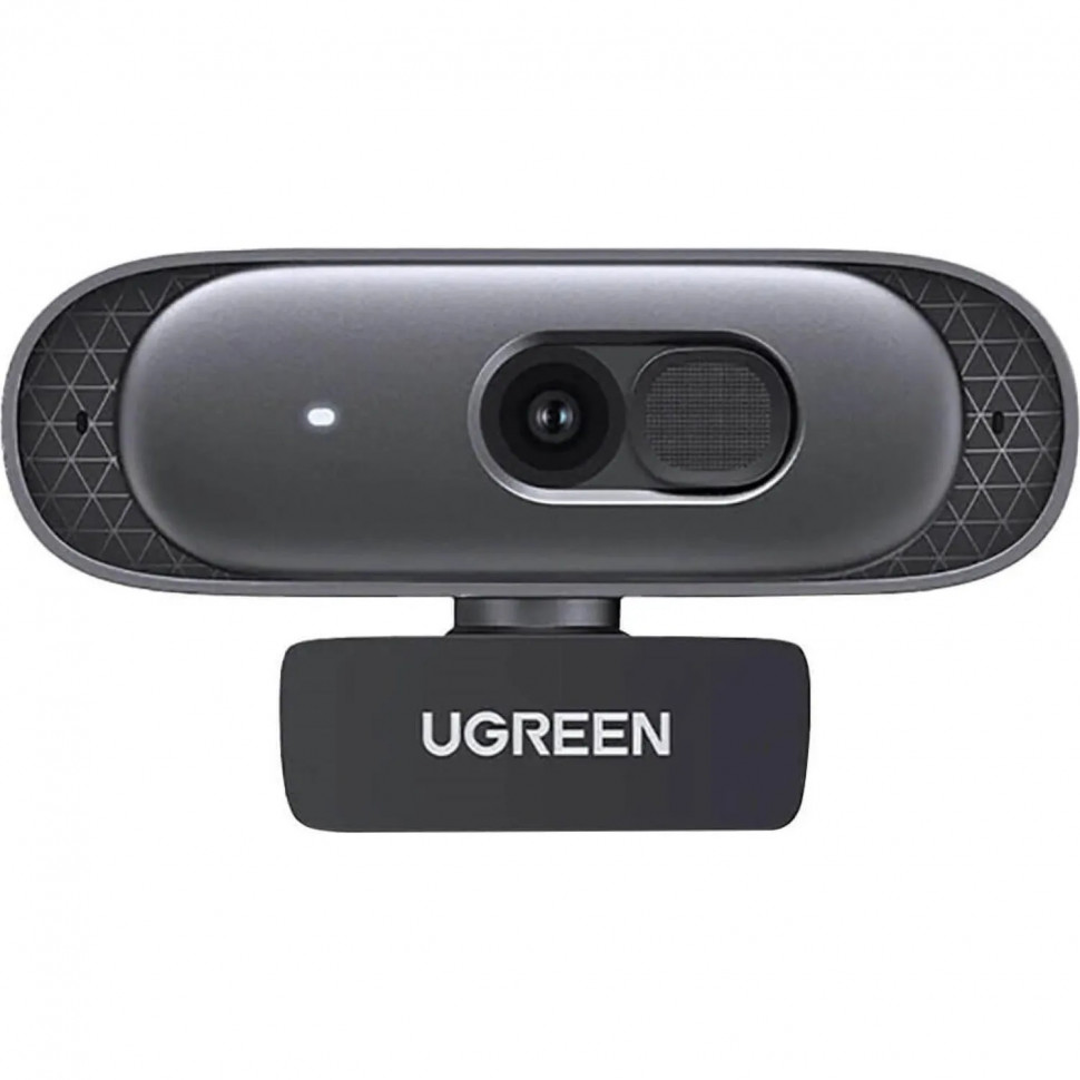 Веб-камера UGREEN CM778 (35626) USB HD Camera 2K@30FPS цв. серый