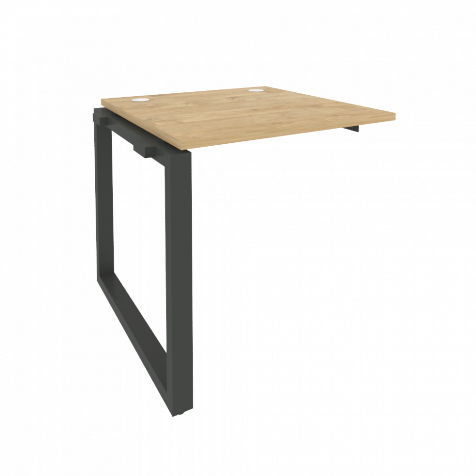 Onix Наборный элемент рабочей станции на О-образном м/к O.MO-1.NRS-0.8 Тиквуд Светлый/Металл Антраци