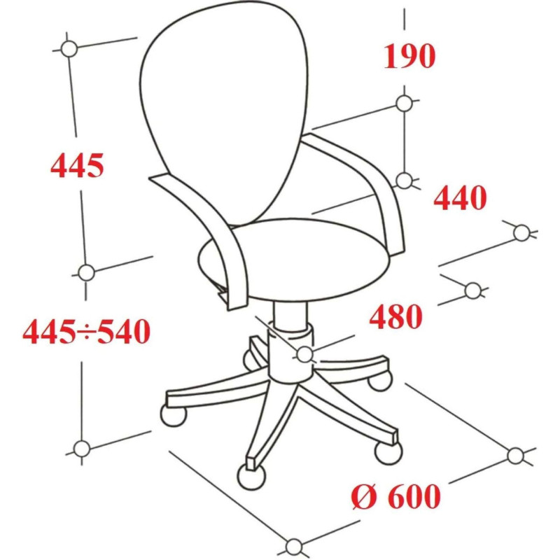 Кресло 0MX_VB_Echair-396 (LT) сетка/ткань черный пластик