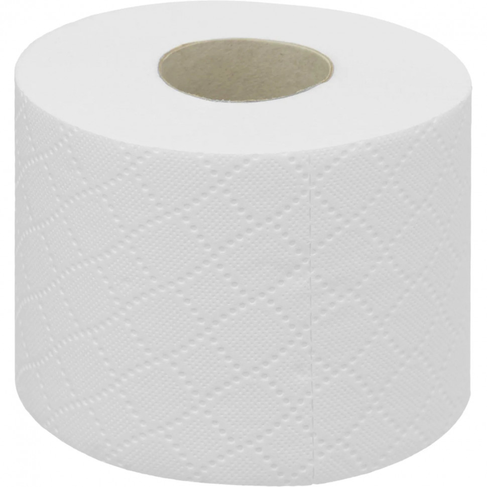 Бумага туалетная Luscan Deluxe 3сл белая цел втул 19,37м 155л 24рул/уп_Спб