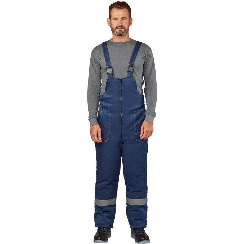 Полукомбинезон рабочий зимний м з32-ПК син смес 48-50 182-188 (Арсенал-СП)