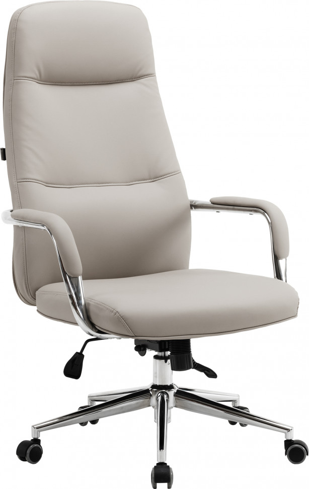 Кресло руководителя Everprof Vesta (Веста) Экокожа Бежевый