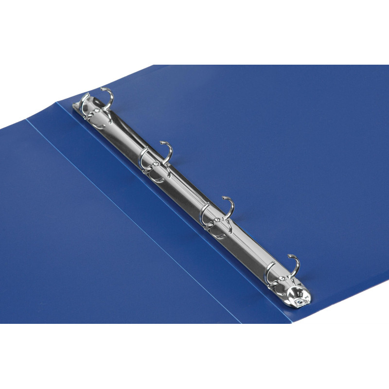 Папка на 4-х кольцах пласт. 16/25мм А4 ATTACHE синяя