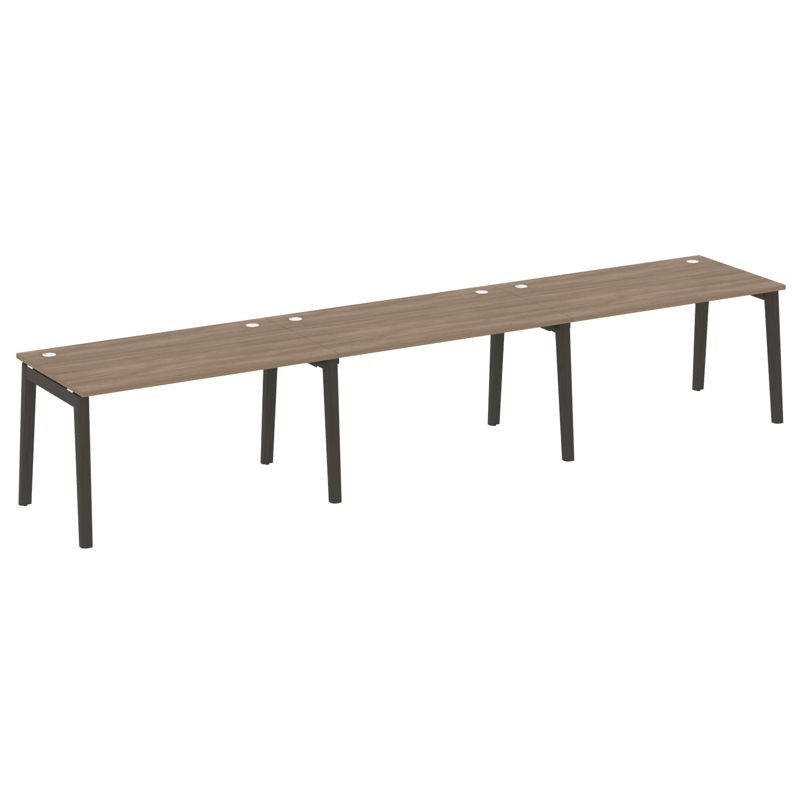 Onix Wood Рабочая станция OW.RS-3.3.8 Дуб Аризона/Дуб Темный/Металл Антрацит 4140*800*750