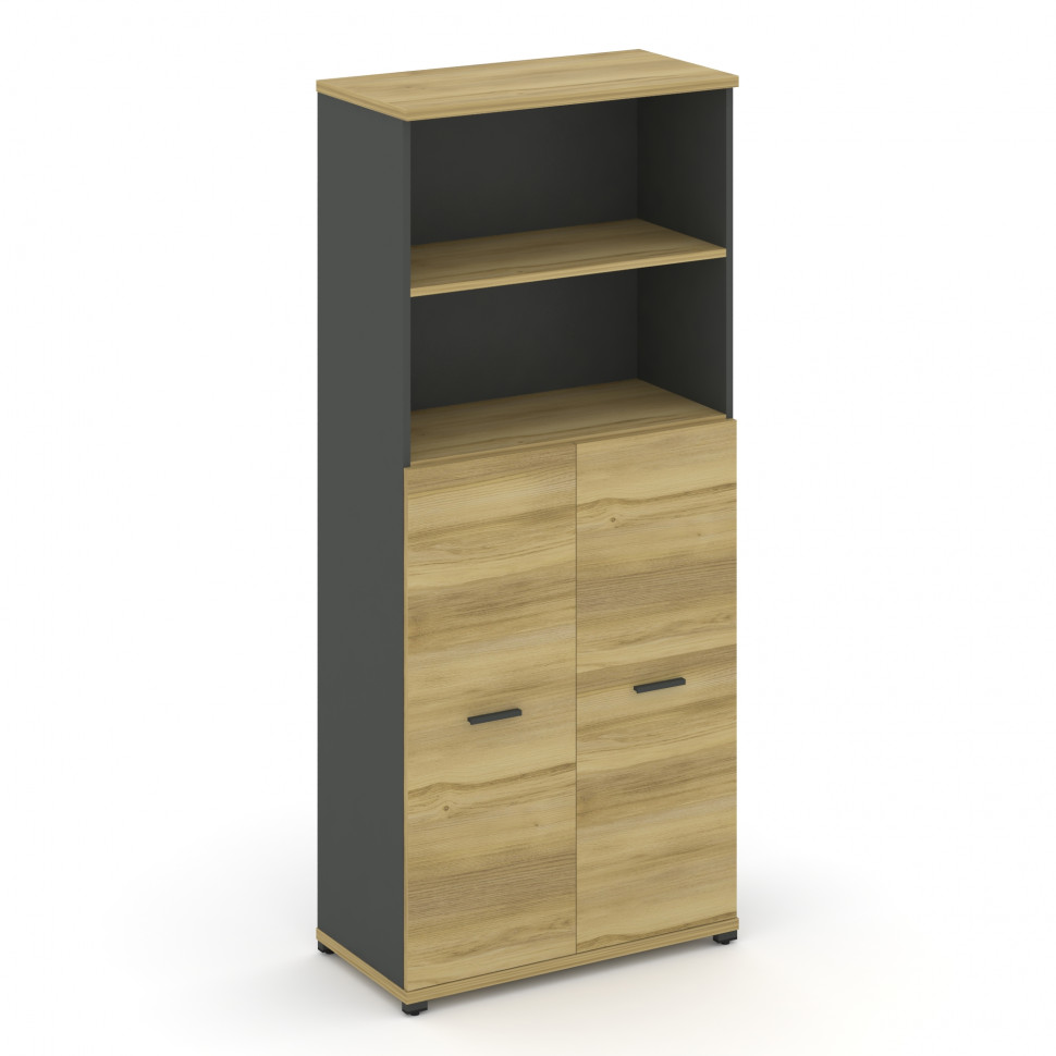 Concept Шкаф 1 широкая секция, 5 ниш CN.STS-514 A Дуб Винченцо/Антрацит/Металл Антрацит 836*420*1922 Concept Шкаф 1 широкая секция, 5 ниш CN.STS-514 A Дуб Винченцо/Антрацит/Металл Антрацит 836*420*1922