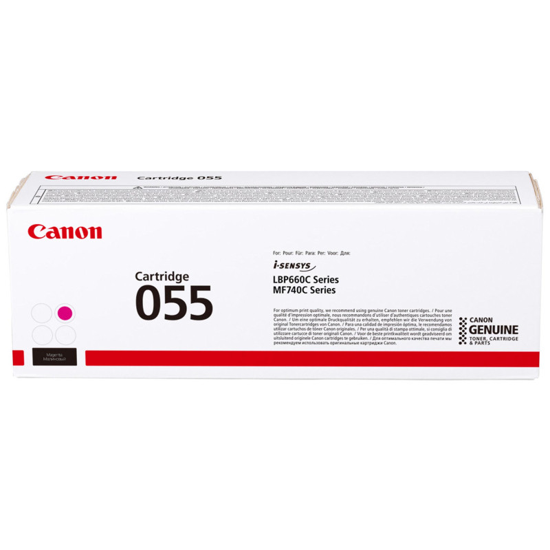Картридж лазерный Canon 055 M 3014C002/003 пур. для MF746Cx/LBP664Cx
