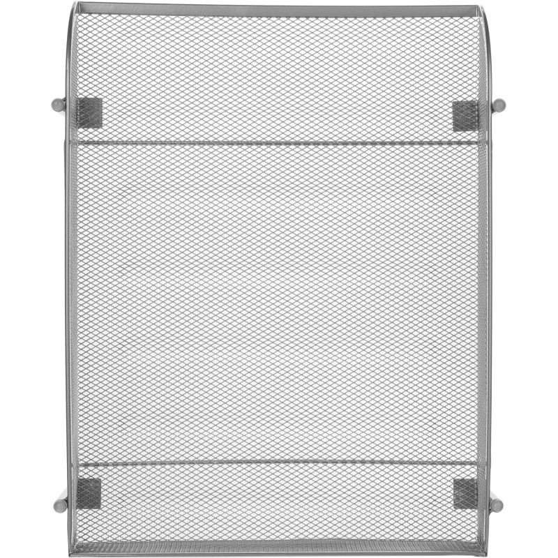 Лоток горизонтальный для бумаг Attache 67x335x265мм металл сетка серебр