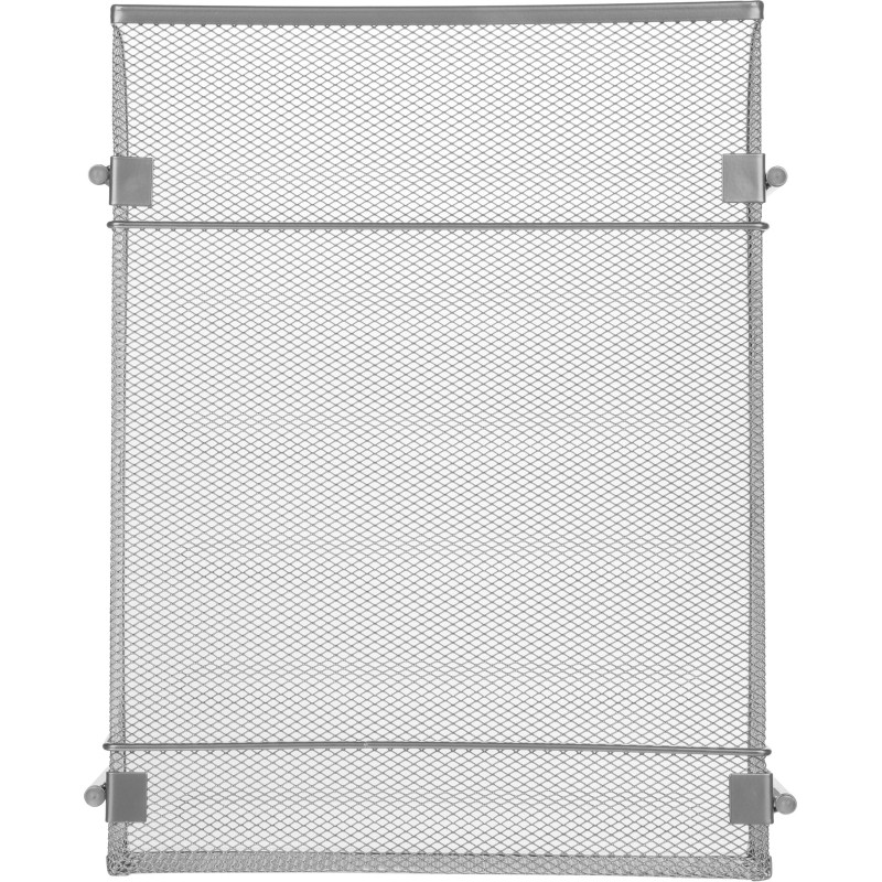 Лоток горизонтальный для бумаг Attache 67x335x265мм металл сетка серебр