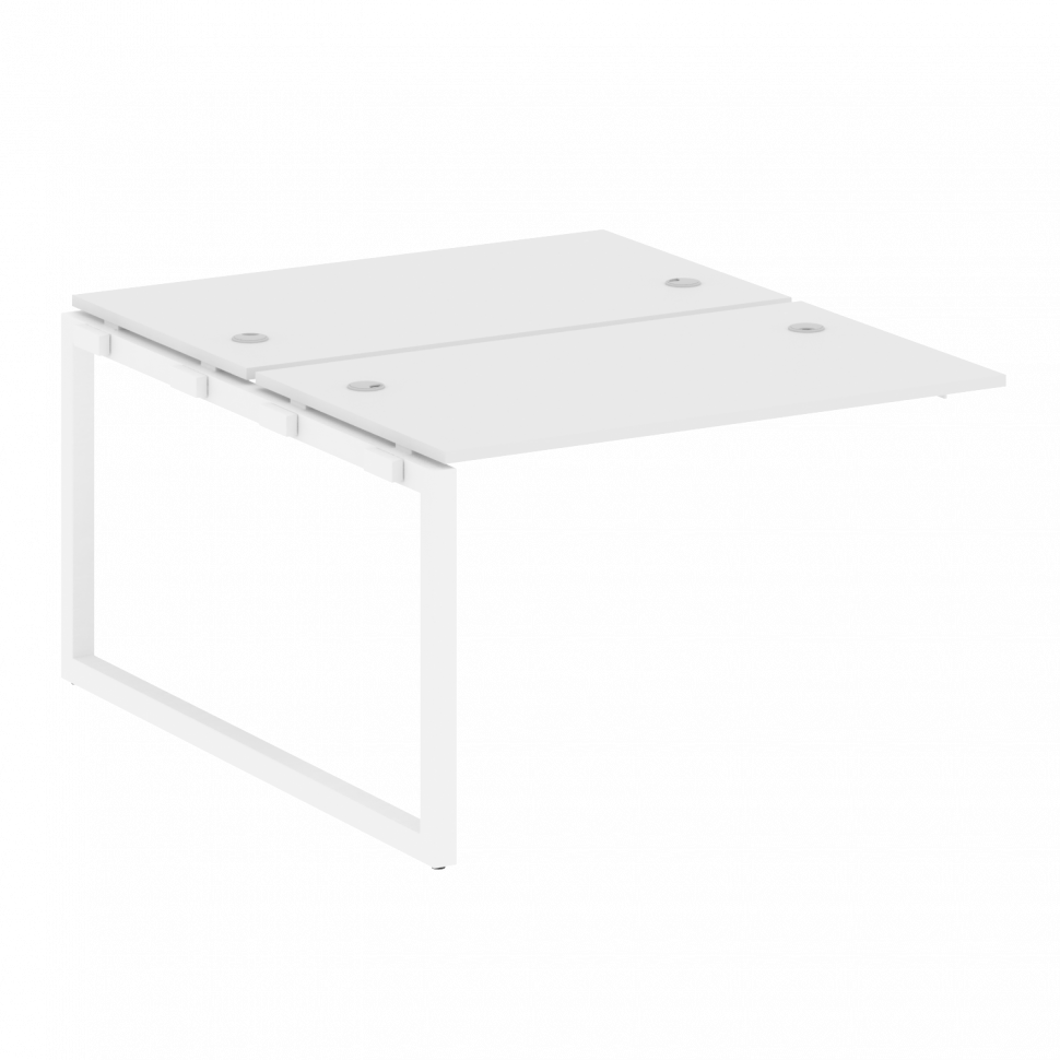 Metal System Quattro Проходной элемент рабочей станции на О-образном м/к 50БО.ПРС-СП-2.2 Белый/Метал Metal System Quattro Проходной элемент рабочей станции на О-образном м/к 50БО.ПРС-СП-2.2 Белый/Метал