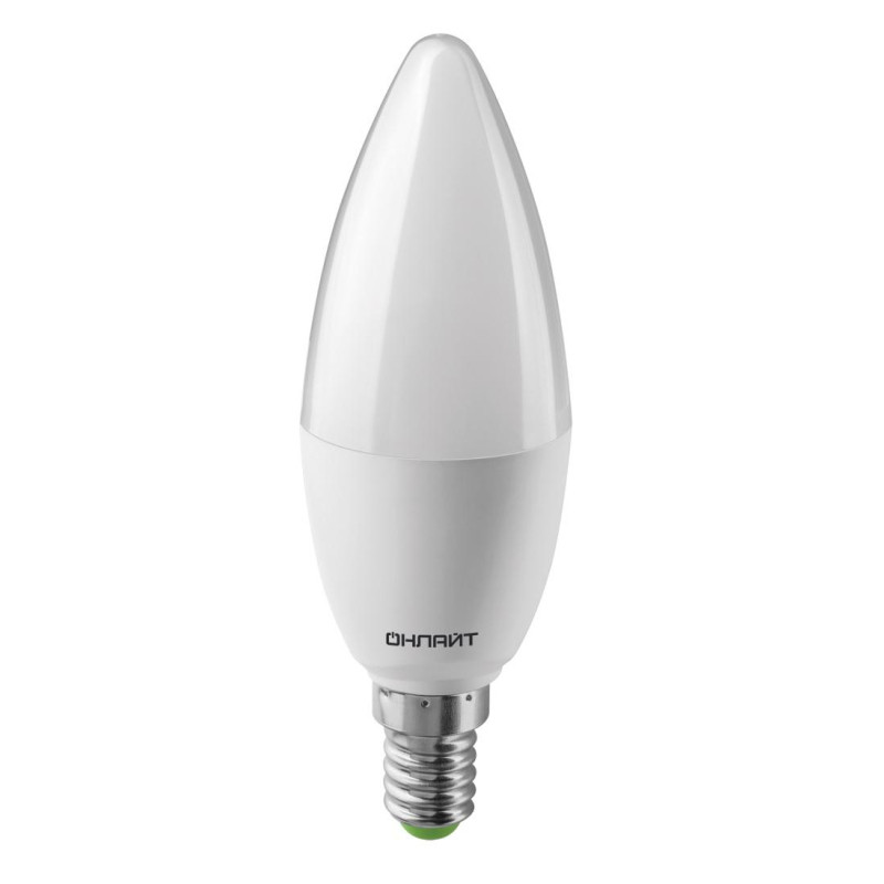 Лампа светодиодная ОНЛАЙТ OLL-C37-10-230-2.7K-E14-PROMO 10Вт Е14 2.7К 82914