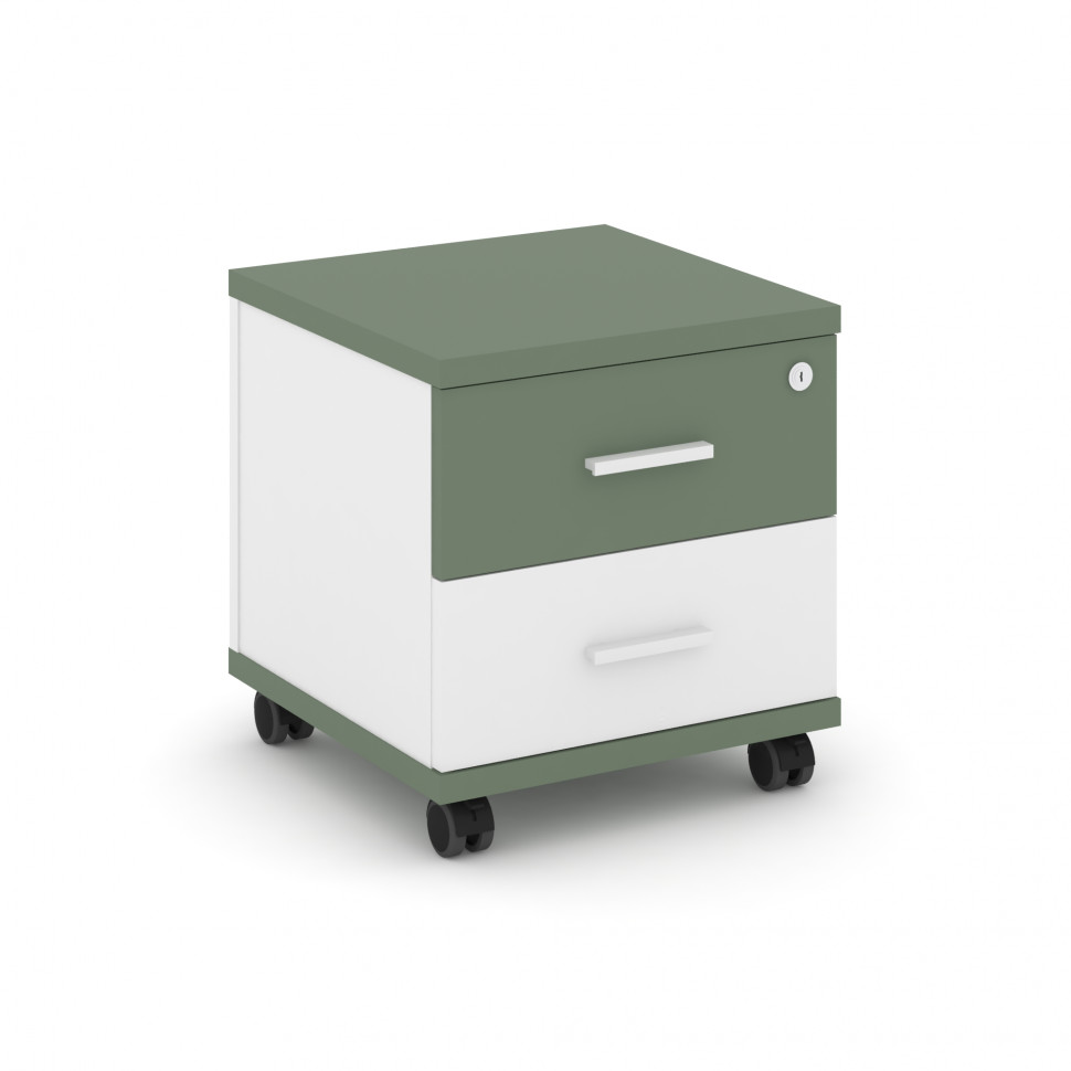 Concept Тумба мобильная 2 ящ. CN.TUM-001 W Кобо/Белый Бриллиант/Металл Белый 420*420*448 Concept Тумба мобильная 2 ящ. CN.TUM-001 W Кобо/Белый Бриллиант/Металл Белый 420*420*448