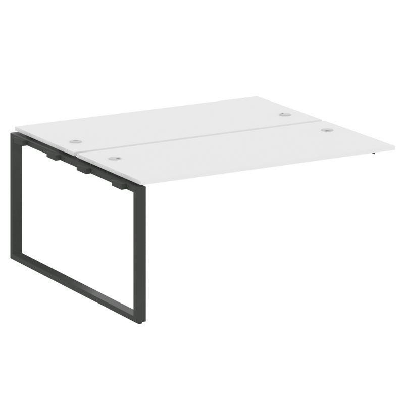 Metal System Проходной элемент рабочей станции на О-образном м/к БО.ПРС-СП-2.4 Белый/Металл Антрацит Metal System Проходной элемент рабочей станции на О-образном м/к БО.ПРС-СП-2.4 Белый/Металл Антрацит