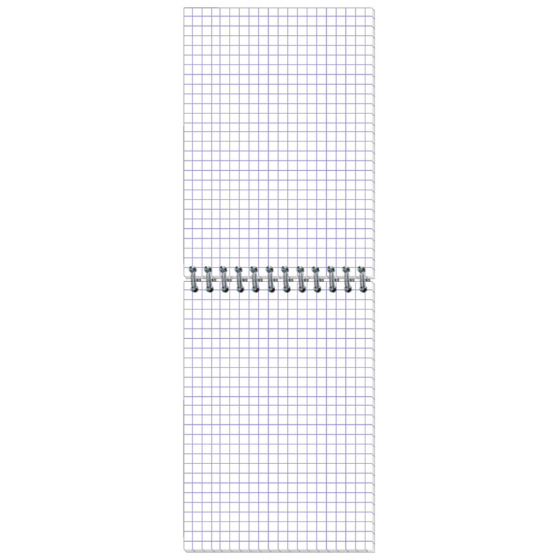 Блокнот Attache Economy Города А6 40л. разноцв.,клетка,спираль (105х145мм)