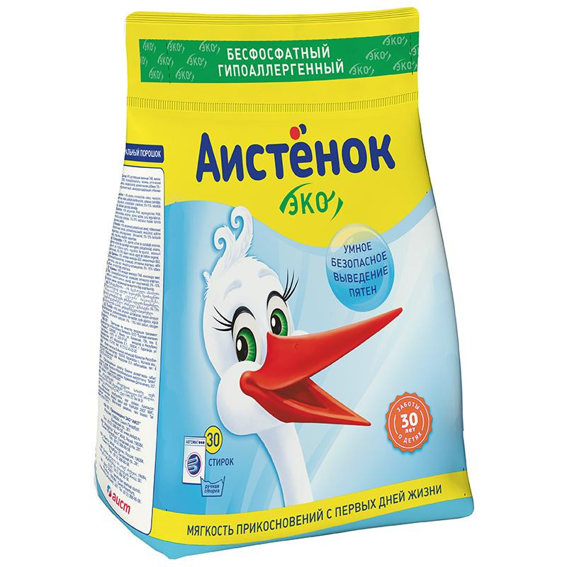 Порошок стиральный АИСТЕНОК 2,4 кг_СПб