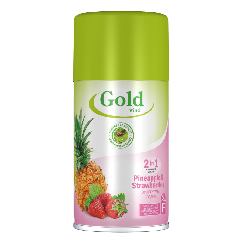 Баллон сменный для автоосвежителя Gold Wind Экзотическое наслаждение 230мл