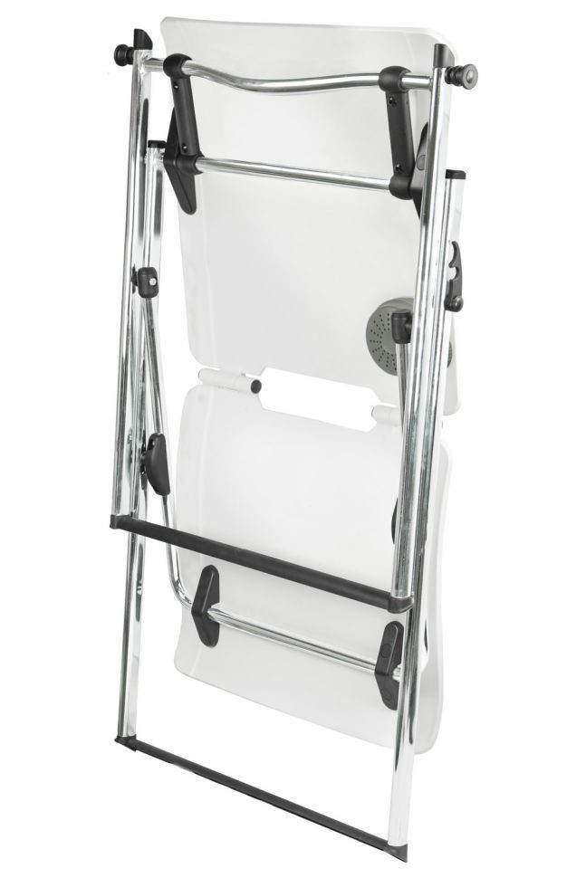 Кресло-трансформер Form RCH 1821 Белый пластик хром