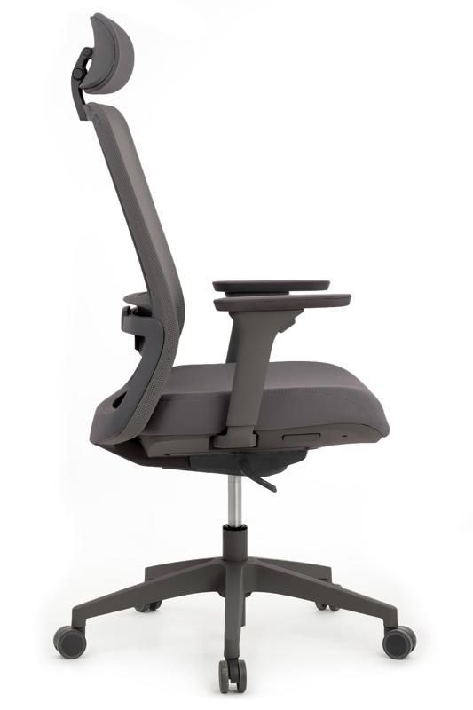 Кресло Ворк W-218C GREY Серый