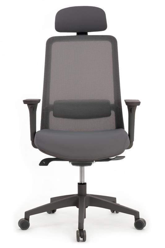 Кресло Ворк W-218C GREY Серый