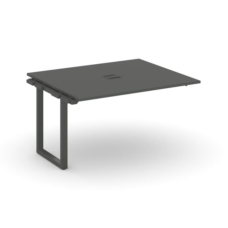 Style Project Проходной наб. элем. перег. стола SN-59O.NSPRG-032 Антрацит/Металл Антрацит 1180*1180*