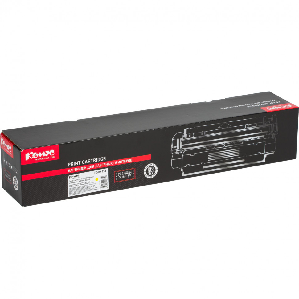 Тонер-картридж КОМУС TK-8345Y жел. для Kyocera 2552ci