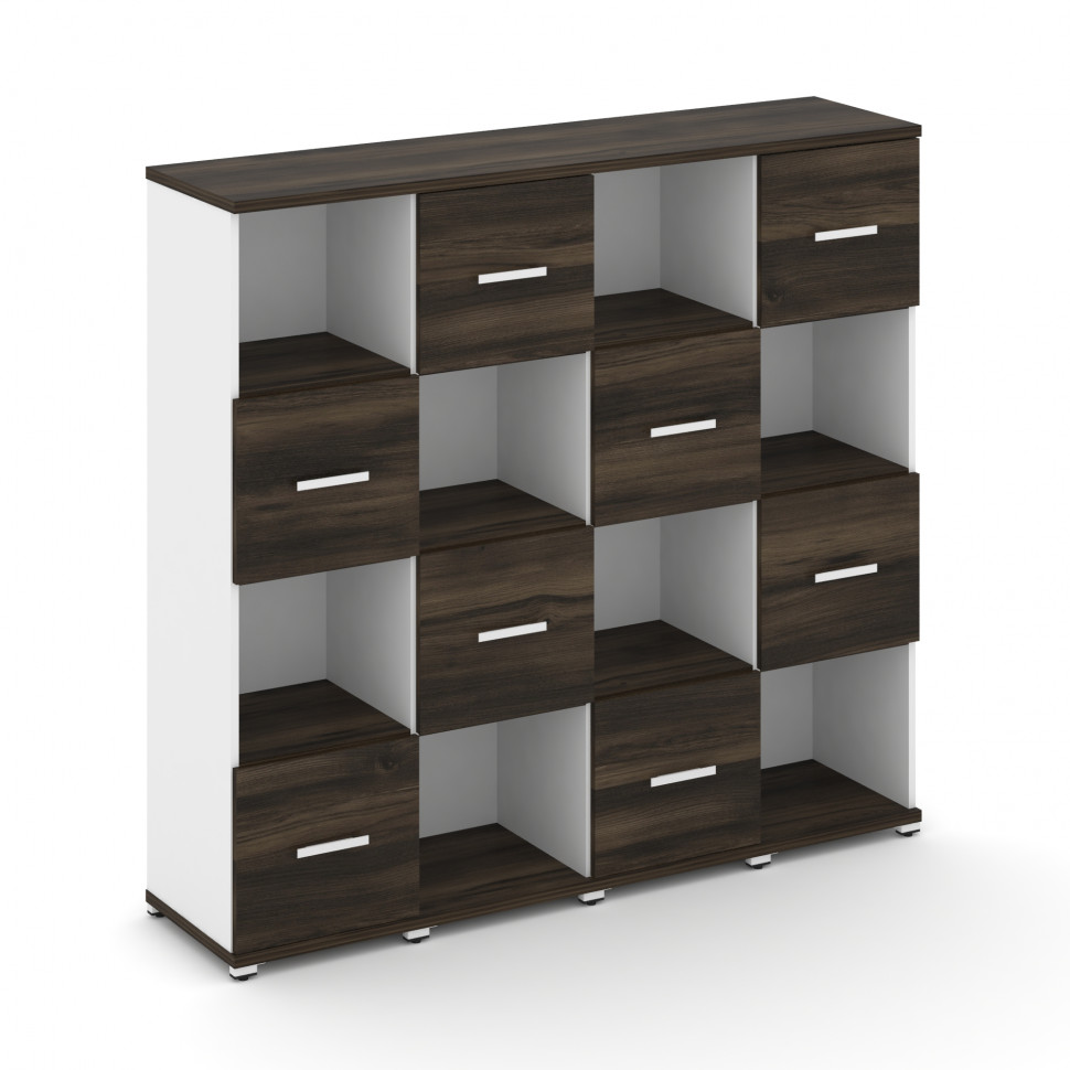 Concept Набор №443.U CN.STUN-443 W Дуб Мали/Белый Бриллиант/Металл Белый 1668*420*1554