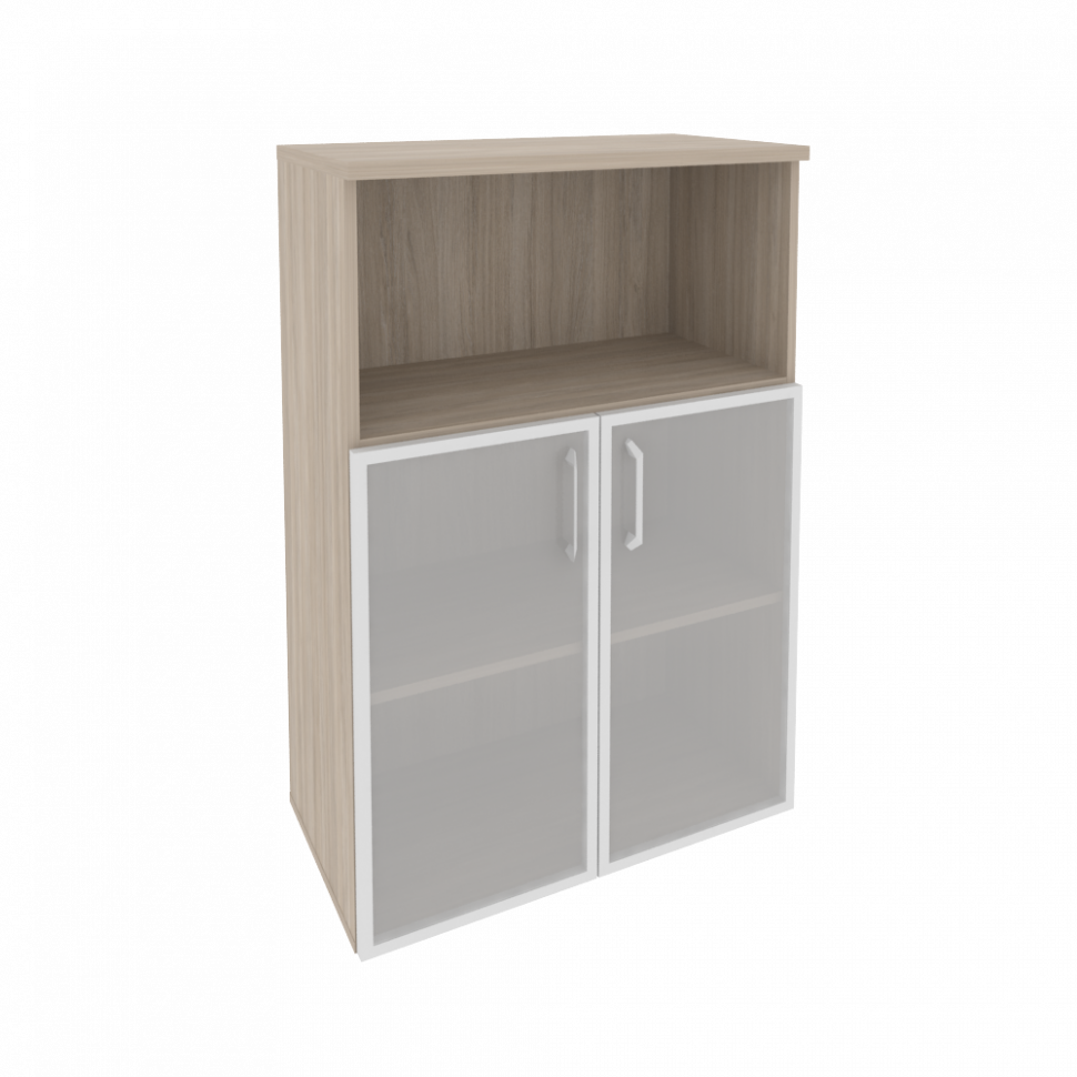 Onix Шкаф средний широкий O.ST-2.2 R Дуб Аттик 800*420*1207