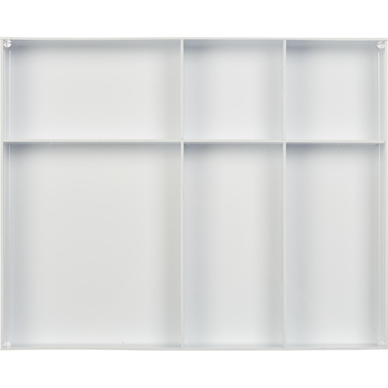 Лоток горизонтальный вложение в бокс или ящик стола, 6 отделений,40х255х315