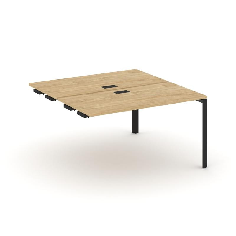 Style Project Стол-приставка к опор. элем. SN-59P.DPRS-012 Тиквуд Светлый/Металл Черный/Черный Заглу