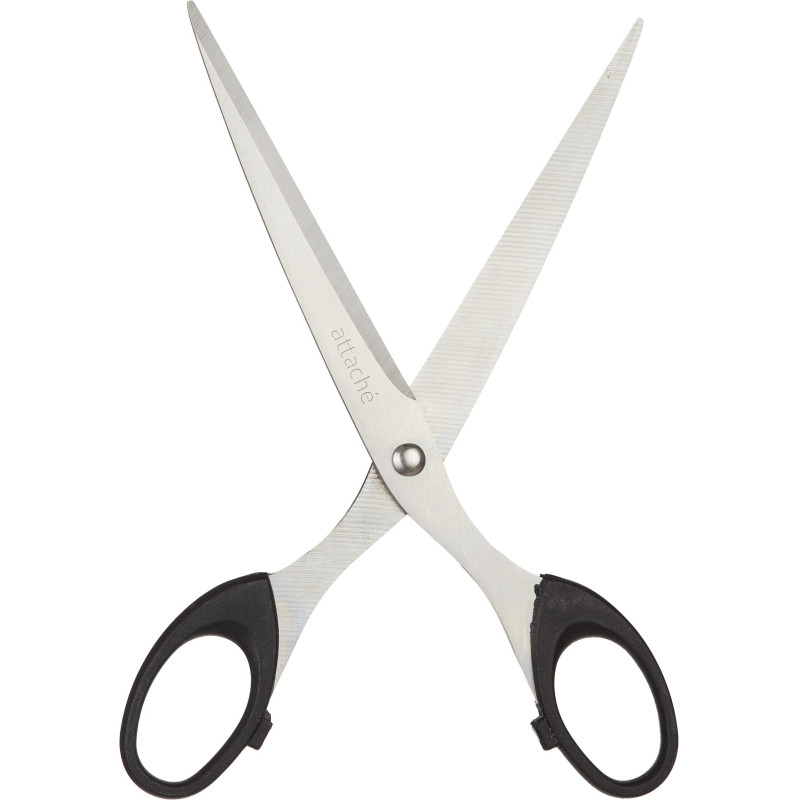 Ножницы 190 мм с пласт.эллиптич. ручками Attache 'SA0828-180