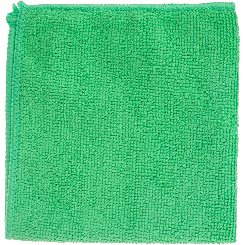 Салфетка хозяйственная Luscan из микрофибры универ 200г/м2 30х30см зеленая
