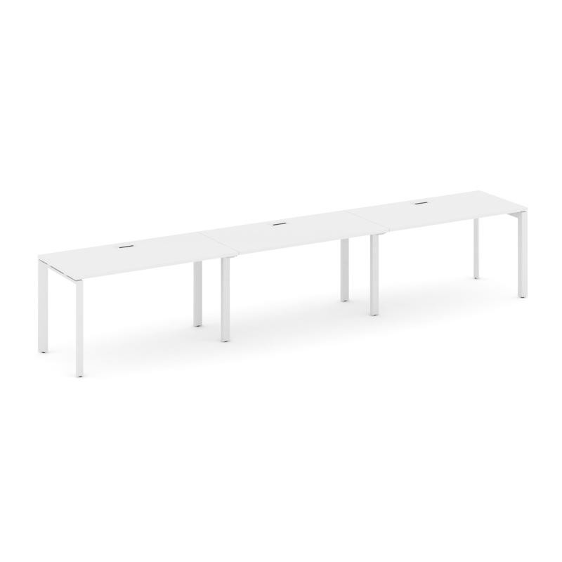 Style Project Рабочая станция односторонняя SN-59P.ORS-042 Белый/Металл Белый/Белый Заглушка 3540*70