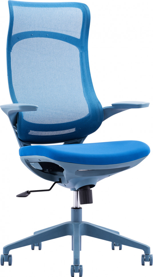 Кресло руководителя Everprof Spirit (Спирит) Сетка Синий