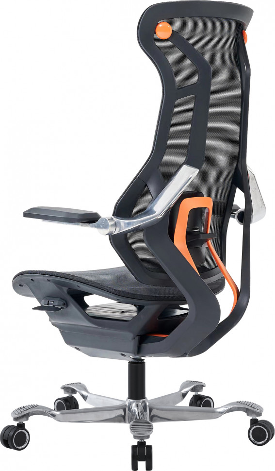 Эргономичное кресло Everprof Atom Black (Атом Блэк) Сетка Черный