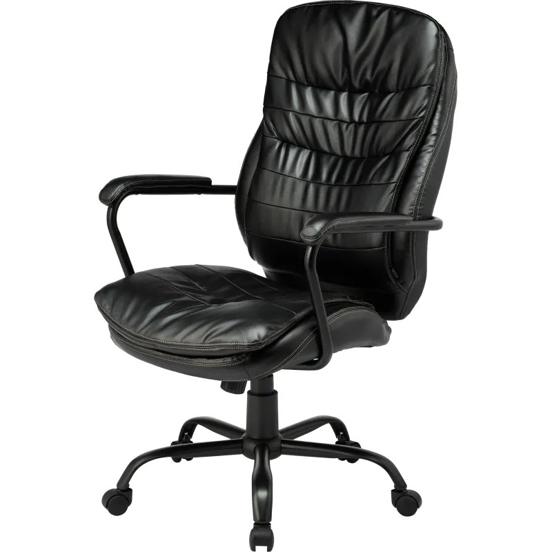 Кресло BN_Dp_EChair-559 TPU кожзам черный, металл черный