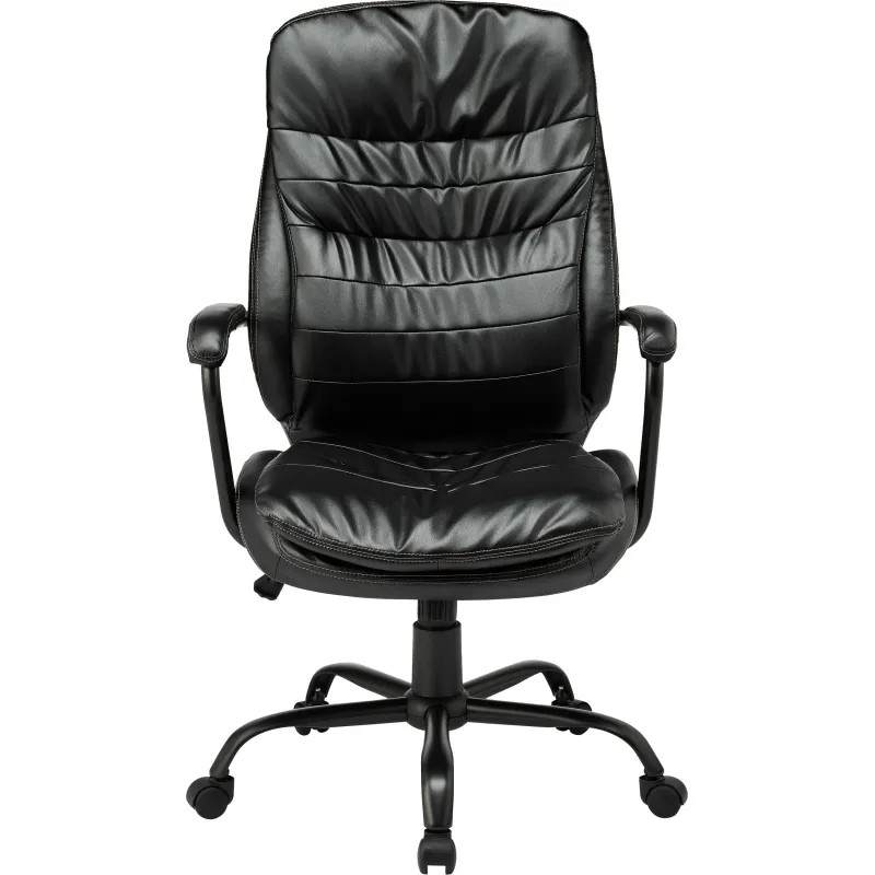 Кресло BN_Dp_EChair-559 TPU кожзам черный, металл черный