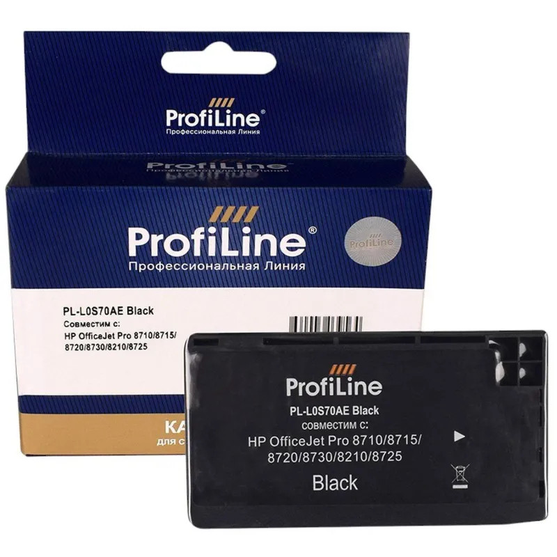 Картридж струйный ProfiLine PL-L0S70AE N953XL чер. для HP OJ Pro 7720/8720
