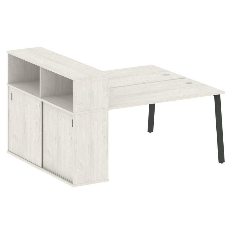 Metal System Рабочая станция с шкафом-купе на А-образном м/к БА.РС-СШК-2.3 Т Дуб Наварра/Металл Антр Metal System Рабочая станция с шкафом-купе на А-образном м/к БА.РС-СШК-2.3 Т Дуб Наварра/Металл Антр