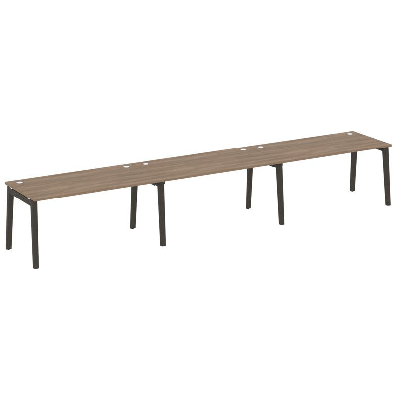 Onix Wood Рабочая станция OW.RS-3.4.8 Дуб Аризона/Дуб Темный/Металл Антрацит 4740*800*750